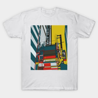 London construction illustration T-Shirt